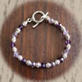 Link to Silver & Crystal Bracelets page.