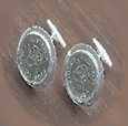 Link to Silver & Coin Cufflinks Page.