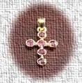 Link to Gold Gem-set Crosses Page.