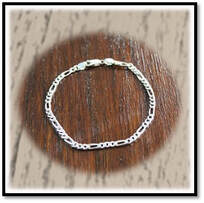 Main page item plain silver bracelet $100B