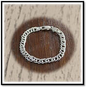 Main page item silver chain bracelet $200A