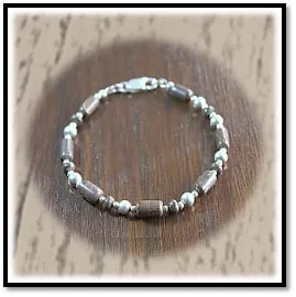 BB00250B-Sterling Silver Boulder Opal Bracelet. $250.00