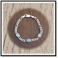 Main page item silver & 3 x oval opal doublet bracelet $280A