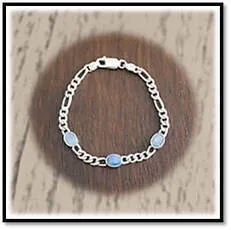Main page item silver & 3 x oval opal doublet bracelet $280A
