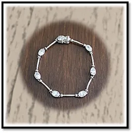 BB00380A-Sterling Silver Cubic Bracelet. $380.00