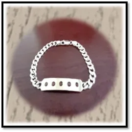 BB00600C-Sterling Silver Garnet Bracelet. $600.00