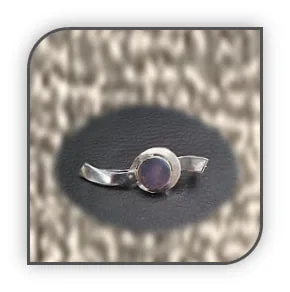 BR00250B-Sterling Silver Opal Brooch. $250.00