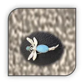 BR01000A-Sterling Silver Opal Brooch. $1000.00