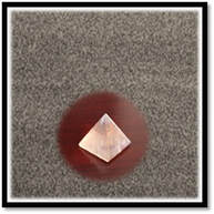 Main page item carved small fluorite pyramid $60A