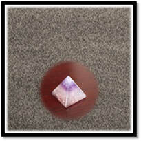 Main page item carved smallest fluorite pyramid $70A