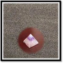 Main page item carved smallest fluorite pyramid $70A