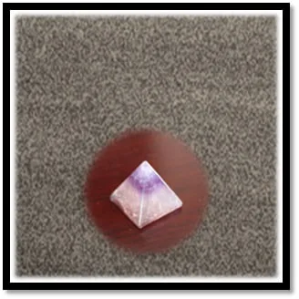 CF00070A-Carved 30gm Fluorite Pyramid. $70.00