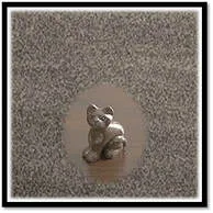 Main page item carved small boulder opal cat $90A