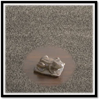 CF00100B-Carved 93gm Boulder Opal Frog. $100.00