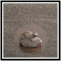 Main page item carved medium boulder opal frog $130A