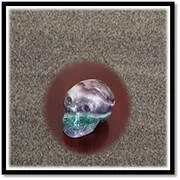 Main page item carved fluorite skull $210A