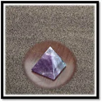 Main page item carved medium fluorite pyramid $250C