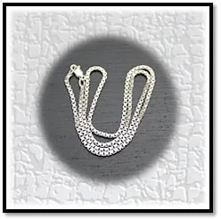 CH00120B-Sterling Silver Chain. $120.00
