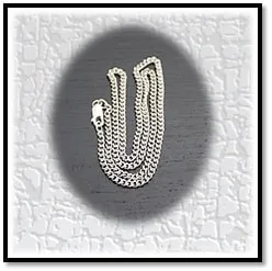 CH00150B-Sterling Silver Chain. $150.00
