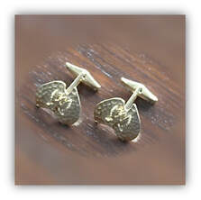 Main page item gold-plated silver Australiana eagle cufflinks $160A