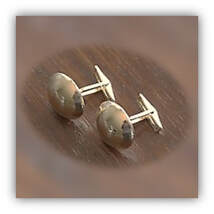 Main page item gold-plated silver button cufflinks $250A