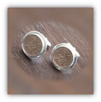 Main page item silver & Australian two cent coin cufflinks $300B
