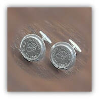 Main page item silver & shilling coin cufflinks $400A