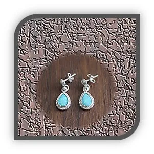 ER00250A-Sterling Silver Opal Earrings. $250.00