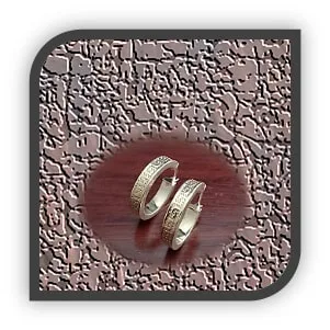 ER00280A-9ct Yellow Gold Loop Earrings. $280.00