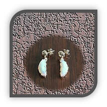 Main page item 9ct yellow gold & opal earrings $1500A