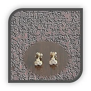 ES00280A-9ct Yellow Gold Cubic Studs. $280.00