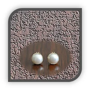 ES00750A-9ct Yellow Gold Blister Pearl Studs. $750.00
