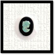 Main page item loose oval opal on onyx cameo $120A