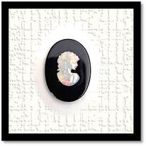 Main page item loose oval opal on onyx cameo $140B