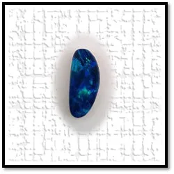 LG00950A-Free-Form Opal Doublet. $950.00