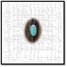 Main page item loose oval solid opal $1000D