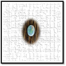 Main page item loose oval solid semi-black opal $1800B