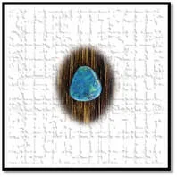 Main page item loose smaller free-form solid semi-black opal $2800A