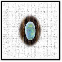Main page item loose oval solid semi-black opal $3000F