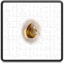 Main page item loose 7.5ct drop citrine $400A