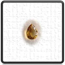 Main page item loose 7.5ct drop citrine $400A