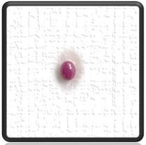 Main page item loose 1.7ct oval cabochon ruby $3400A