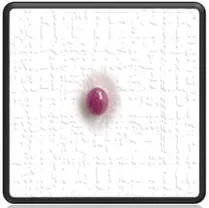 Main page item loose 1.7ct oval cabochon ruby $3400A
