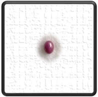Main page item loose 1.8ct oval cabochon ruby $3600A