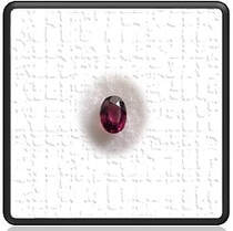 Main page item loose 2.95ct oval rhodolite garnet $250A