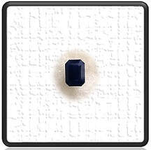 Main page item loose 3.80ct emerald cut Australian sapphire $4000A