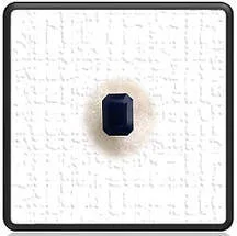 Main page item loose 3.80ct emerald cut Australian sapphire $4000A