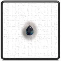 Main page item loose 2.4ct pear-shaped teal sapphire $5800B