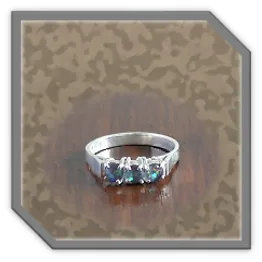 LR00160A-Sterling Silver Opal Ladies Ring. ​$160.00