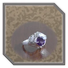 LR00160D-Sterling Silver Amethyst Ladies Ring. $160.00